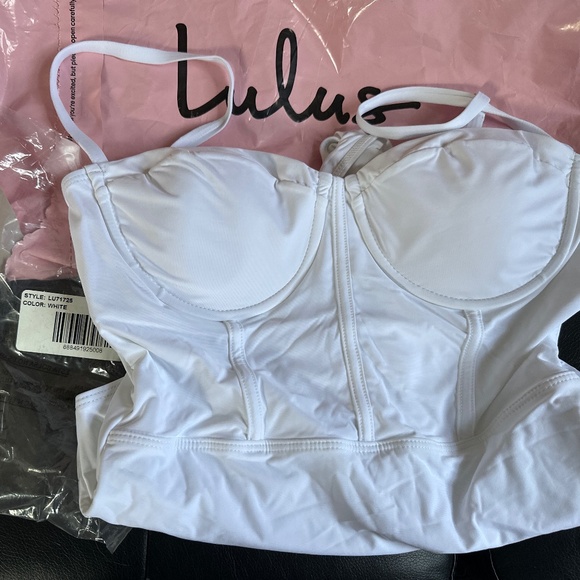 Lulus Zorya White Cutout Underwire One-piece Swimsuit - Size L - Picture 2 of 5